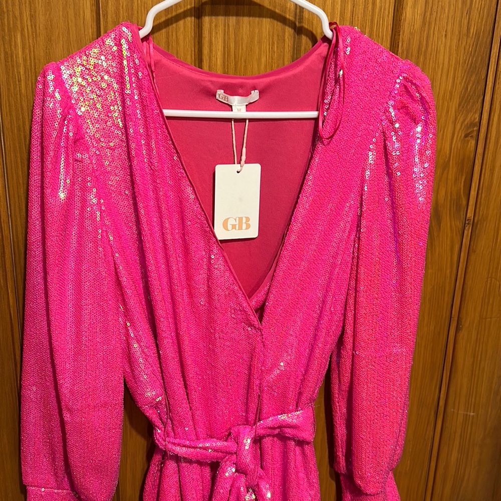GB Pink Sequin dress